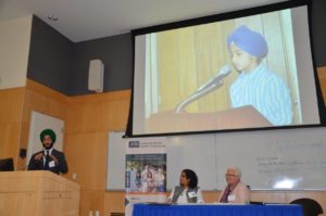 Discussion about bullying directed at Sikh-American children at the 2017 National Interfaith Anti-bullying Summit